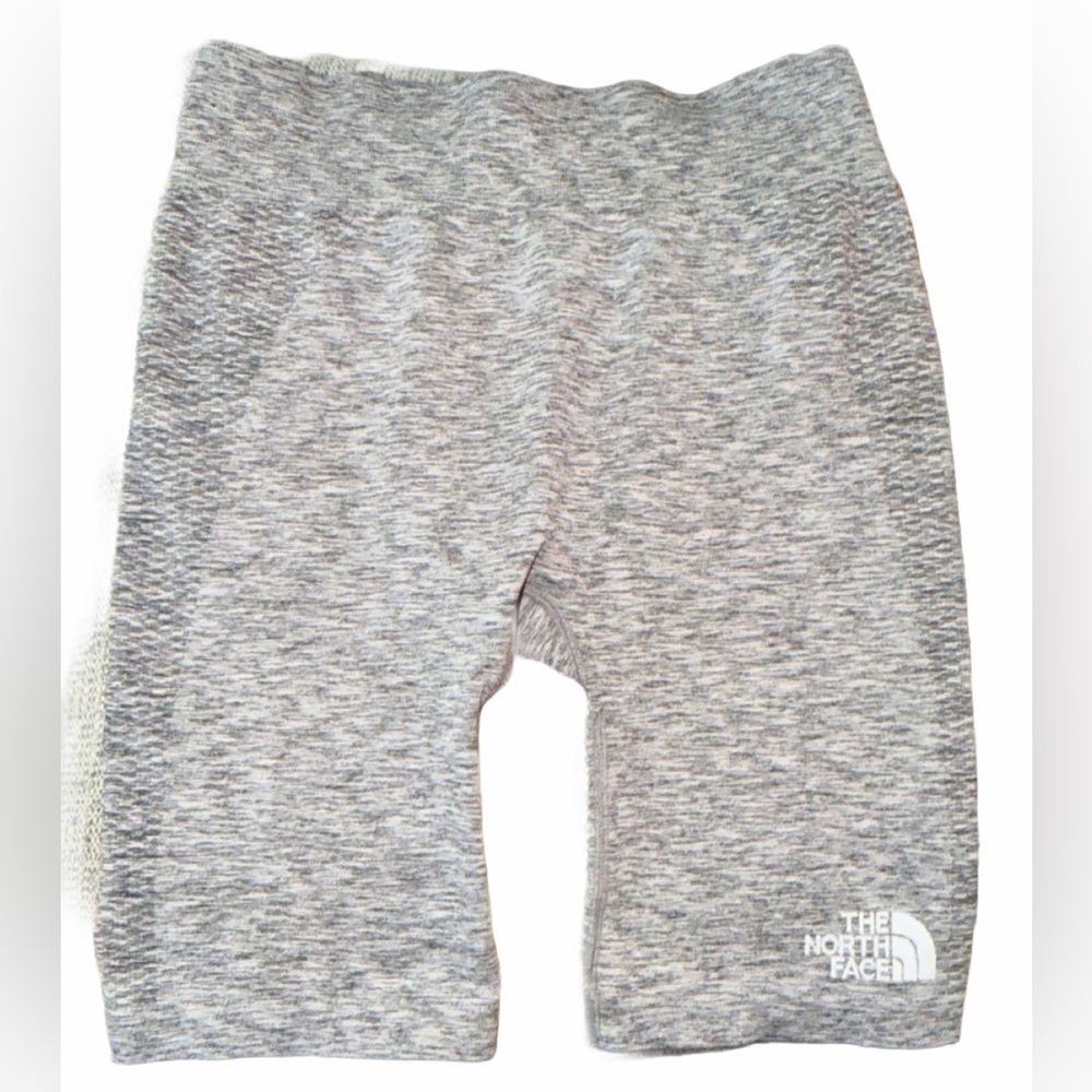 The Northface women's bike shortss, size medium, made in Italy, gray like new!